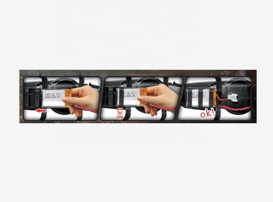 El paquete incluye instrucciones de operación F330Pg Mini Helicóptero Construcción de plástico duradero para juguete de control remoto para niños