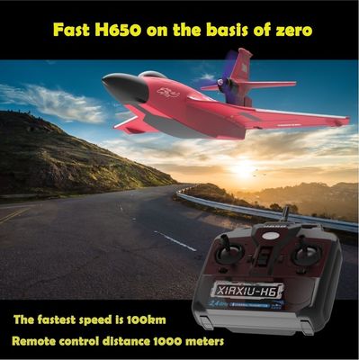 Raptor H650 Epp espuma 6ch Rtf Luces Led Mar Tierra Aire Control de radio eléctrico Rc Avión de combate sin escobillas Juego de aviación perfecto