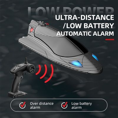 8 a 13 años Rango de edad Rc control remoto Speedboat Alta velocidad 40 Km/h Jet Boat Led Light Recuperación volcada 2.4g Adultos y niños