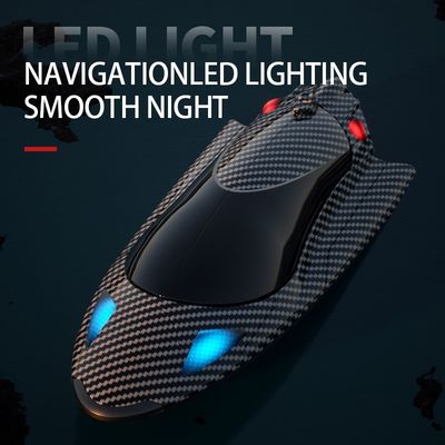 8 a 13 años Rango de edad Rc control remoto Speedboat Alta velocidad 40 Km/h Jet Boat Led Light Recuperación volcada 2.4g Adultos y niños