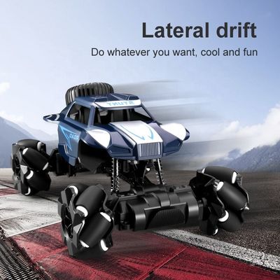 Paquete original incluye 360 Rotación Control de radio Stunt Rc Drift Coche de carreras con luz y luz M3 9 canales