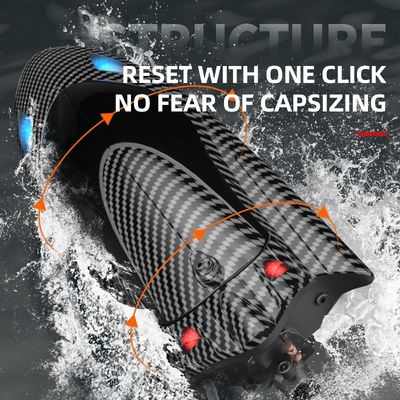 Estado de ensamblaje Velocidad lista para operar Turbojet Bot de control remoto con función de giro a izquierda y derecha