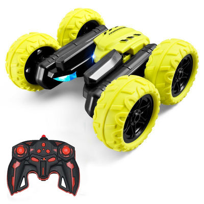 Luces LED de alta velocidad RC Coche más nuevo doble lado de deriva coche de acrobacias con control remoto y fuente de energía eléctrica