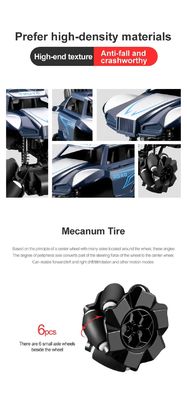 M2D Control remoto Acrobacias rodantes Rotación de automóviles de doble cara Carga ligera Drift Coche de carreras para niños juguetes Características Wi-Fi
