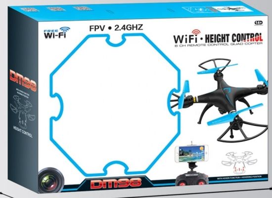 DM98 Drone de conservación de vida silvestre con múltiples perfiles de usuario y regreso automático a casa con pérdida de señal Tiempo remoto Min 7-10MIN
