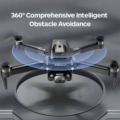A13 Mini Drone 4k Dual cámara Evasión de obstáculos Flujo óptico Plegable Wifi Motor sin escobillas Dron Quadcopter Juguete Plegable