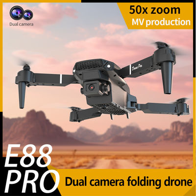 Drone profesional portátil E88 Pro con cámara doble 4k 8k Wifi Fpv Quadcopter 3.7V 1800mAH Batería de litio Capacidad