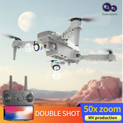 Drone profesional portátil E88 Pro con cámara doble 4k 8k Wifi Fpv Quadcopter 3.7V 1800mAH Batería de litio Capacidad