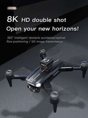 Js26 Drones plegables de entretenimiento Operador principiante Nivel de habilidad Flujo óptico y una llave de despegue / aterrizaje para senderismo