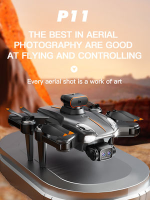 Profesional P11max Wifi Drone 10-20min Tiempo de vuelo máximo Doble cámara 8k HD Evitación de obstáculos 60 minutos Tiempo de carga