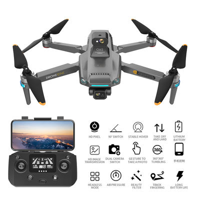 Rango de 3 km S808 Drone con cámara 8k 5g Wifi 3 Ejes Eis GPS Larga distancia 3 km Motor sin escobillas Drones cuadricópteros plegables