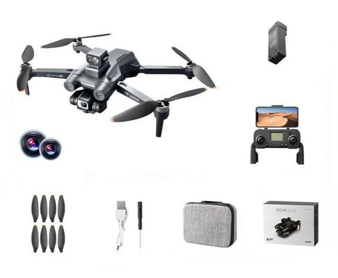 I8 Max 360 Evasión de obstáculos con láser Automático de autocontrol de control remoto Negro Motor sin escobillo Rc Drone con cámara 4k HD