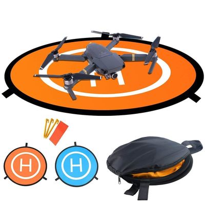 Pro Platino 55cm Drone Parking del delantal Pad para Air Pro 4 Pro Naranja Azul Plegable Pad de aterrizaje