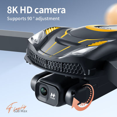 S28 Max Rc Control remoto Contral Drone de doble cámara con cámara 4k Fpv Drone Aeronaves de juguete Mini Drone 100 m Distancia de control remoto