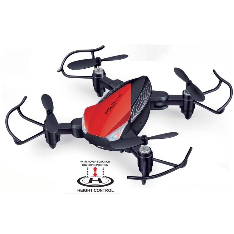 Tiempo de carga de 30 MIN Mini Drone plegable Dm92 para entrenamiento y competición Alimentado por electricidad