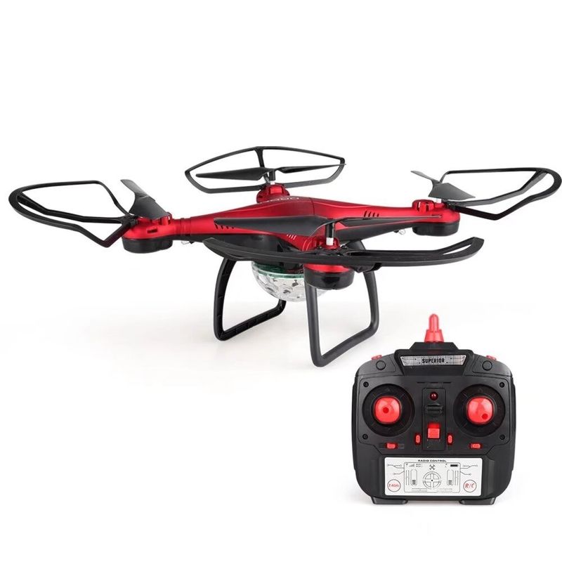 Lleva tus aventuras al aire libre al siguiente nivel con las luces deslumbrantes del Drone X58 y una llave de retorno