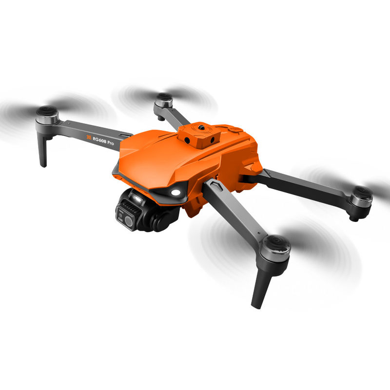 Tipo de avión no tripulado para principiantes Drones Rg608 Pro Drone Cuadcopter de doble cámara con evitación de obstáculos Uav Molde privado NO