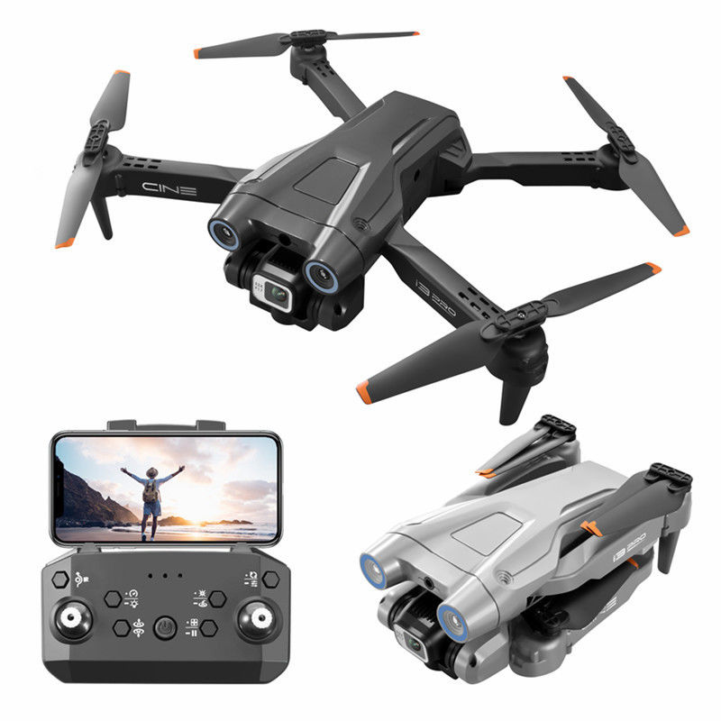 I3 Pro Mini Drone Wifi de 3 lados para evitar obstáculos con cámara 4k y posicionamiento óptico de flujo