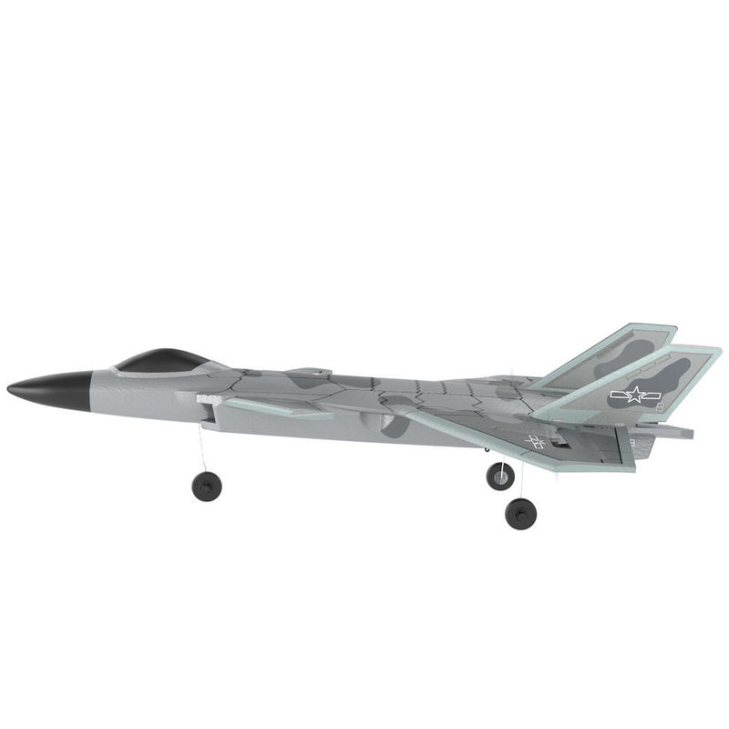 Juguetes de avión de combate F22 2.4g 4ch RC Aviones de ala fija Aviones de juego al aire libre Drone Qty / CTN 18PCS / CTN Controlador Batería AA