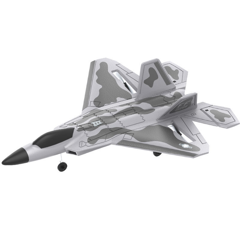 F22 Rtf Epp Foam Jet Avión de control remoto Rc Avión de combate Juguete Rango de edad 8 a 13 años Distancia de control Aproximadamente 200 metros