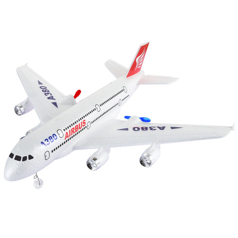 Características Volver automático 2.4 G Durable Styrofoam Avión 70g Modelo de control remoto Helicóptero de juguete A380 Rc Avión Avión 110m Caja