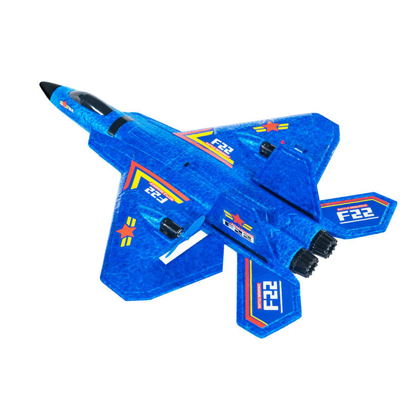 Controller AA Batería Rc Aviones juguete para niños Niñas Niños principiantes 2.4ghz 2 Plano de control remoto con montaje listo para usar