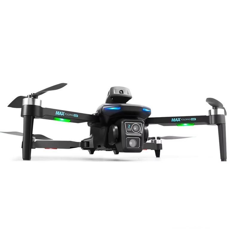 Drone Tipo Xt606 Avión aéreo 2.4g Wifi Fpv Transmisión en tiempo real Motor sin escobillas Drone 4k Pro 100m App Control Una llave de despegue Aterrizaje