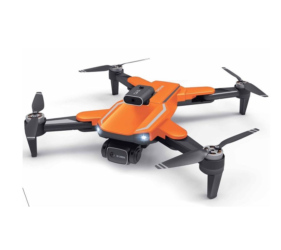 Luces LED HUGTEC Educación Drone UAV para videografía de bodas 30X30X5 cm Modo de vuelo automático Hélices de bajo ruido