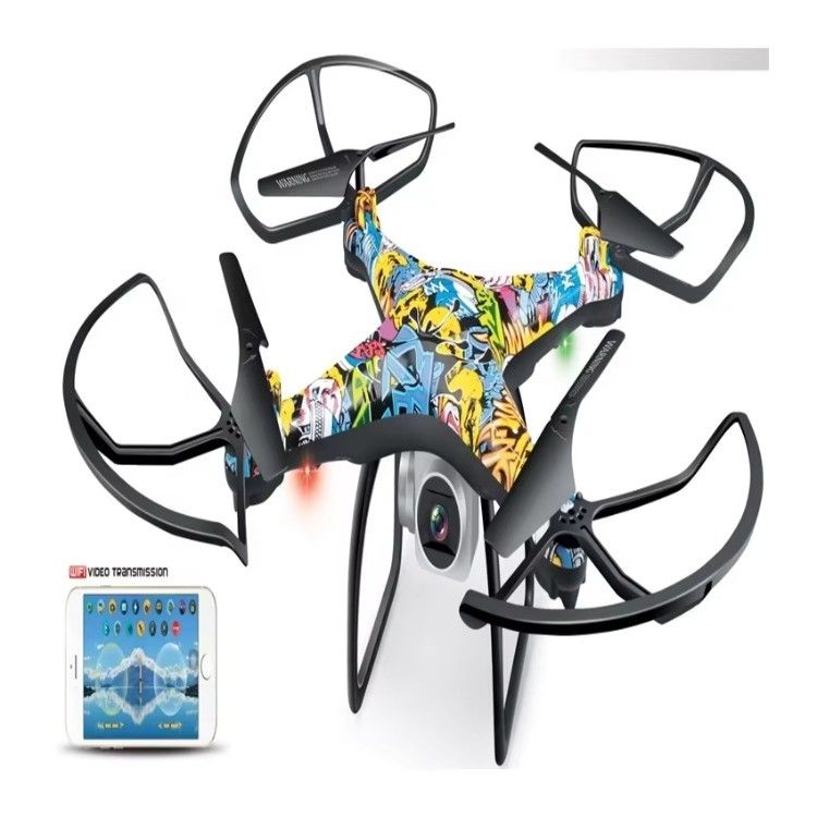Drone con capacidad de rotación de velocidad Modo de vuelo automático Drone D11Hw para búsqueda y rescate Modo de controlador eléctrico MODE1