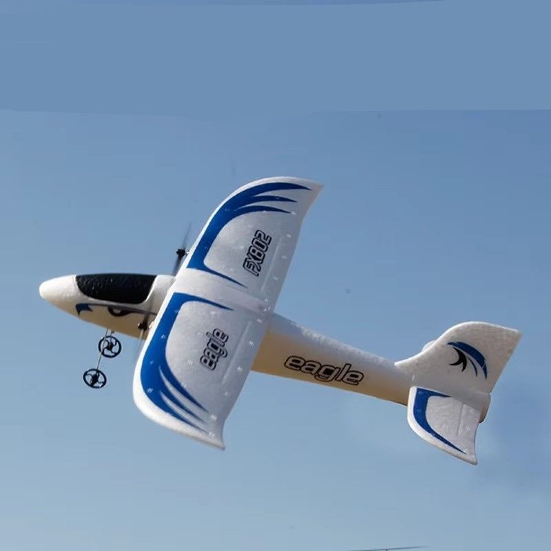 Canales de control 2 canales Toyhome Direct Fx802 Epp espuma 2.4g 2 control remoto Avión Águila Rc Avión para niños Adultos