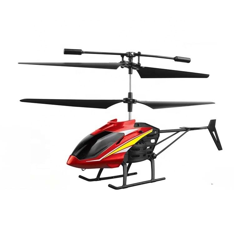 RED F390 Mini helicóptero acrobático de detección infrarroja Kit de helicóptero listo para volar con buen tiempo de carga de servicio 40MIN