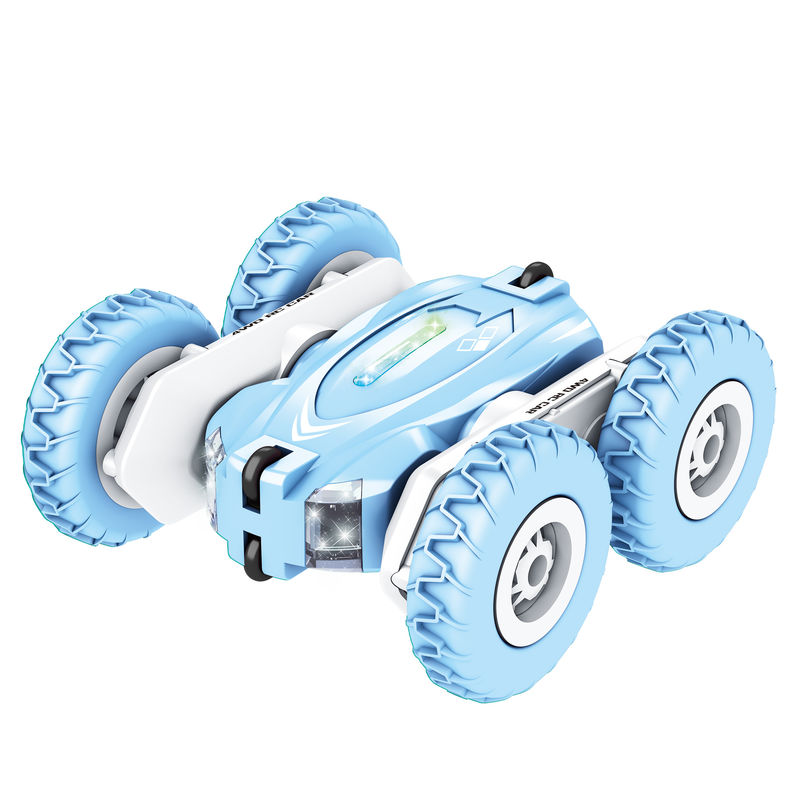 Automóvil eléctrico de doble cara con brazo giratorio con control remoto de automóvil juguete de alta velocidad para niños