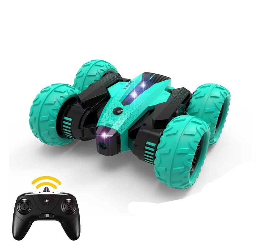 S-015 4wd Rotación de 360 grados Mini Rc Stunt Car 2.4ghz Control remoto Rc Car Electric Toy Rc Spray Roll Drift Car para niños Regalos