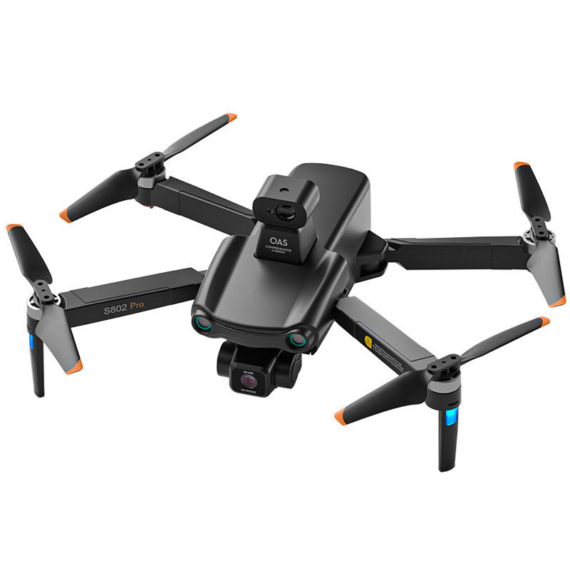S808 Drone 360 Evitación de obstáculos sin escobillas Tres ejes Eis Anti-sacudida Ptz 8k Fotografía aérea ultra clara GPS Rc Aviones