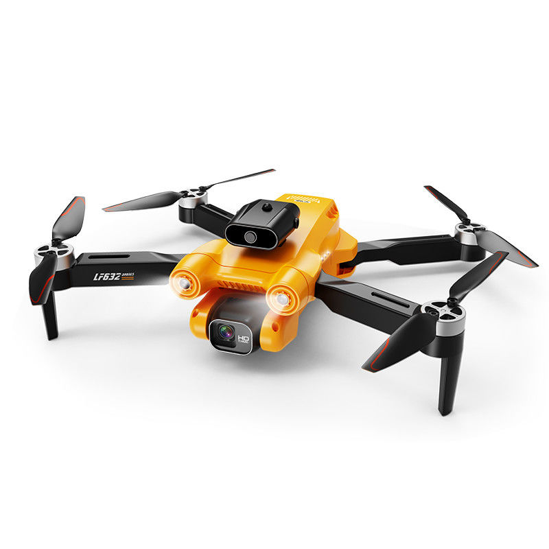 Tiro multicángulo Lf 632 Drone de reconocimiento de evitación de obstáculos con tiempo de vuelo máximo de 13 minutos Diseño de drones 3D Flip