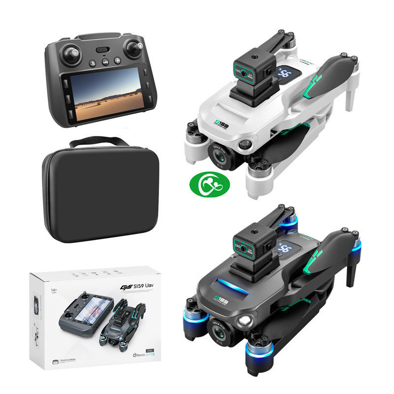 S159 pantalla de control remoto de GPS cámara profesional Drone sin escobillas Drone de juguete Rc con plástico y cámara 720P